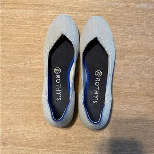 Rothy's Women's Light Gray Flats